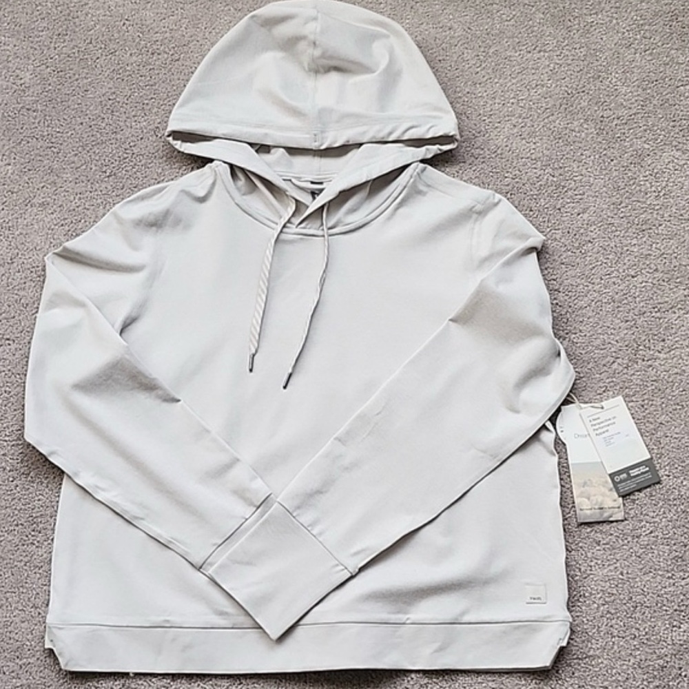 Vuori Halo Essential Hoodie Salt Heather